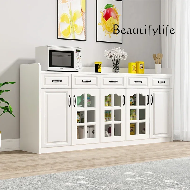 l  Simple side cabinet, modern home living room storage, designer style, new style, high sense