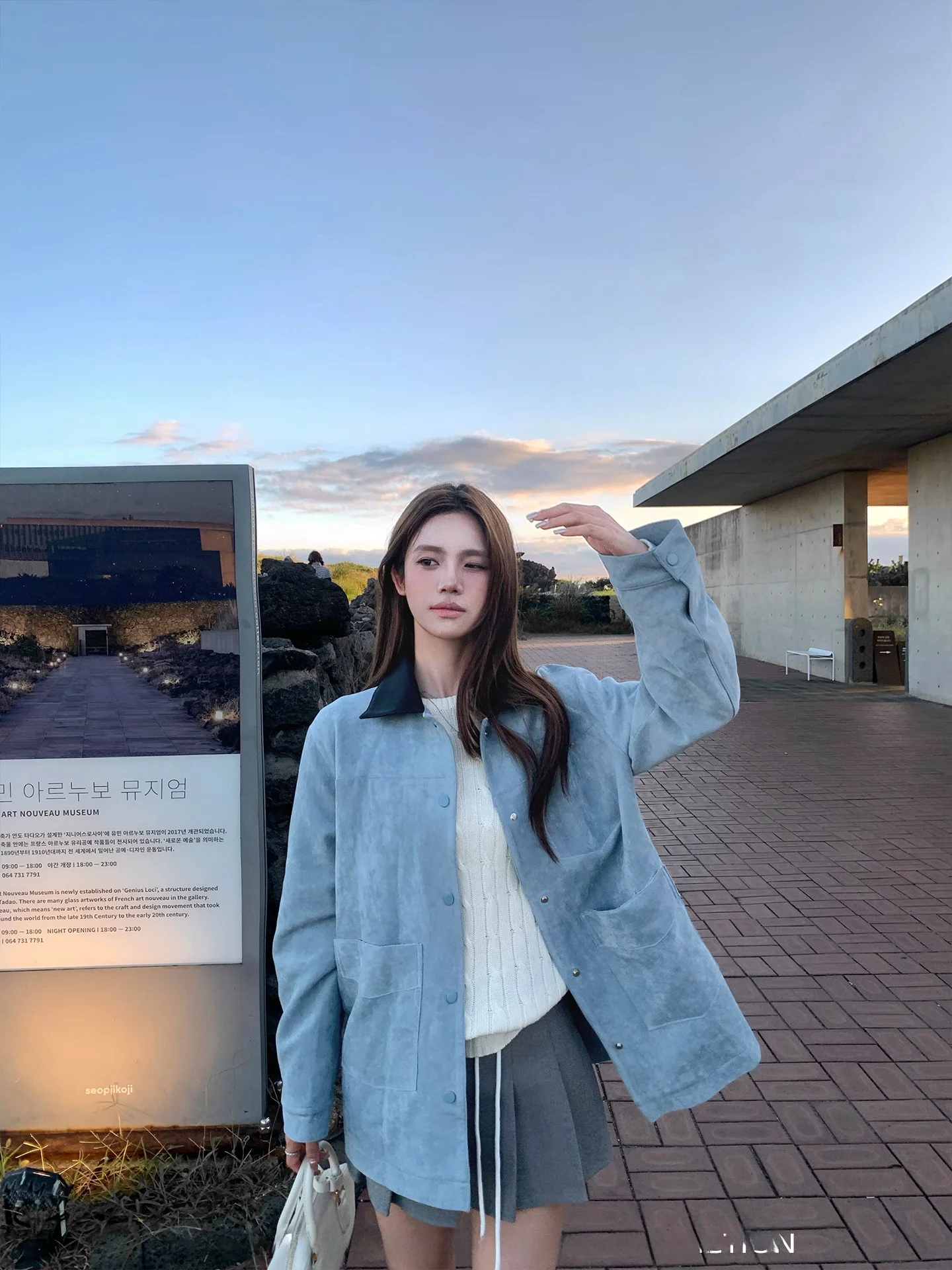 

American Retro Loose Suede Jaet Cooky Castle Girl Casual Versatile High Quali Leisure Biker Coat for Young Women