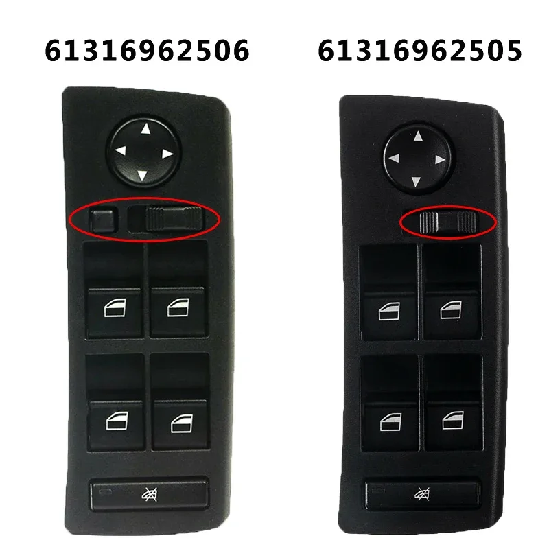 

Electric Power Window Switch Control for BMW X5 E53 3.0d 4.4i 4.6is 4.8is 2001-2006 OEM 61316962505, 61316962506