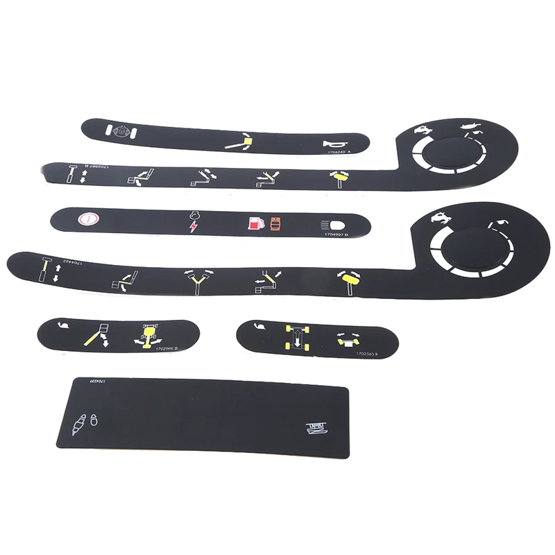 

Handle Film Pasting Upper Control Panel 2910866 Decal Kit For JLG E300AJP,M45A,E450AJ,M600JP