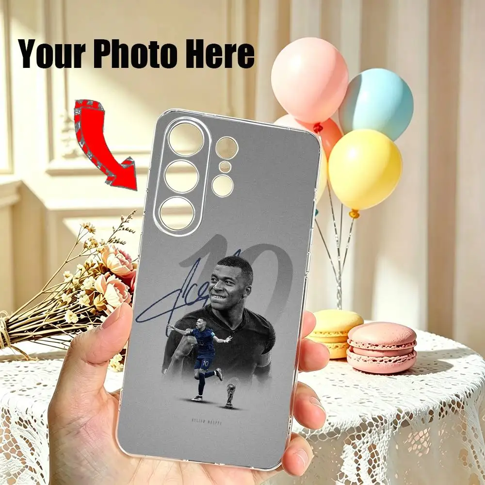 Football Star M-MbappeS-S-z Phone Case For Samsung S25,S24,S21,S22,S23,S30,Ultra,S20,Plus,Fe Transparent Cover
