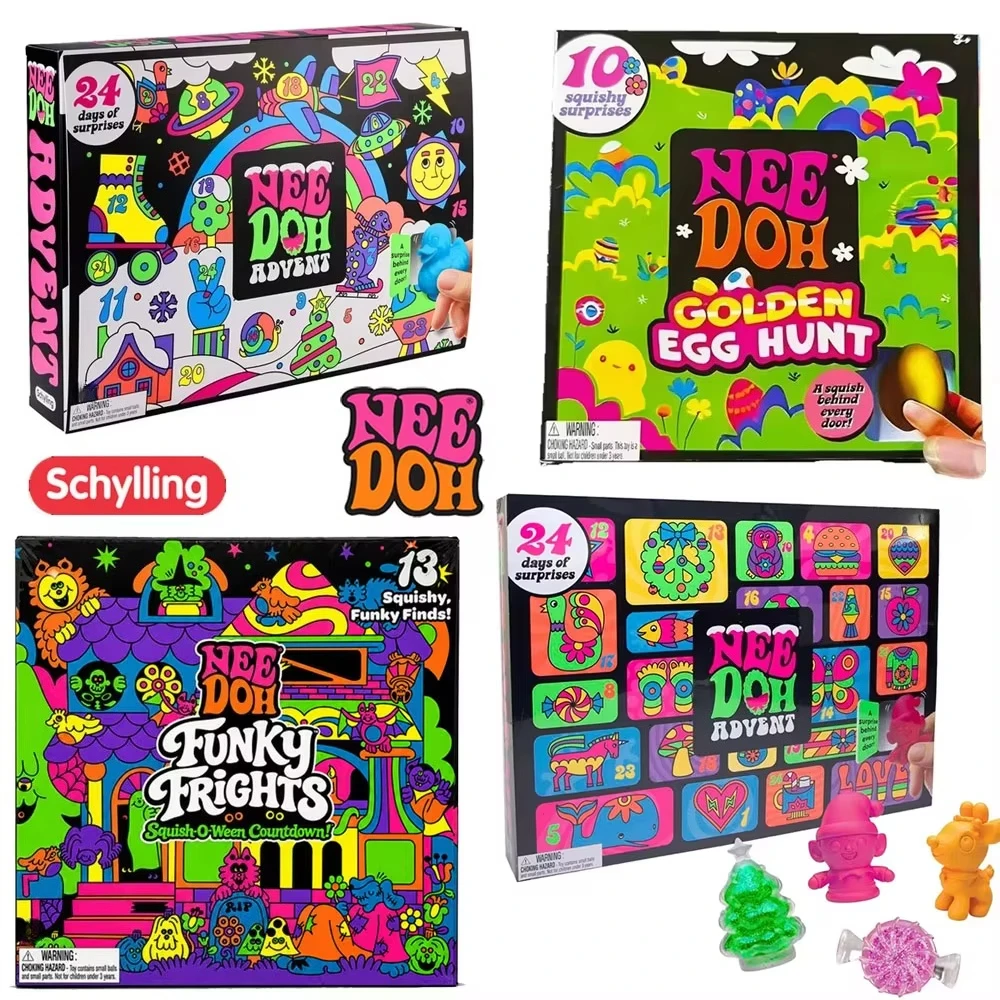 Advent Calendar Gift - Needoh Funky Frights Nuevo Calendario de