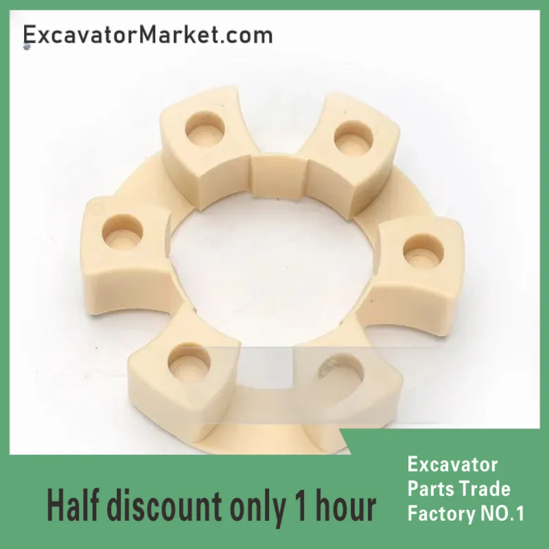 Excavator AccessoriesDoosan Daewoo 25H/162 * 92 connecting rubber coupling assembly buffer rubber connecting plate KZ brand