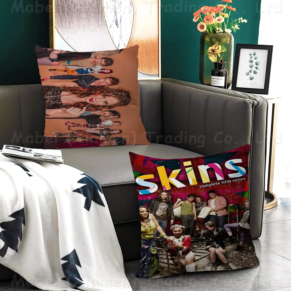 Teen TV Series Skins Pillowcase Toon Gift Cushion Cover Bedroom Home Sofa Chair Seat Decor Pillow Case