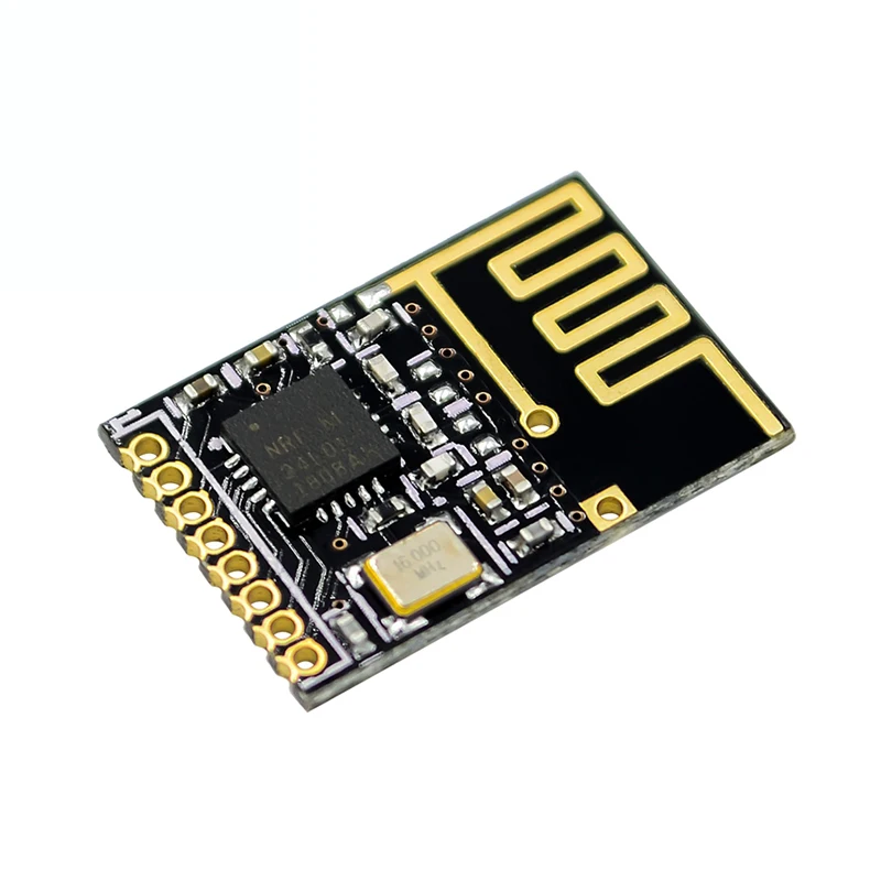 NRF24L01 + Módulo de transmisión de datos inalámbrico 2,4G/la versión de actualización NRF24L01 2Mbit/s NRF24L01 Socket panel adaptador de placa