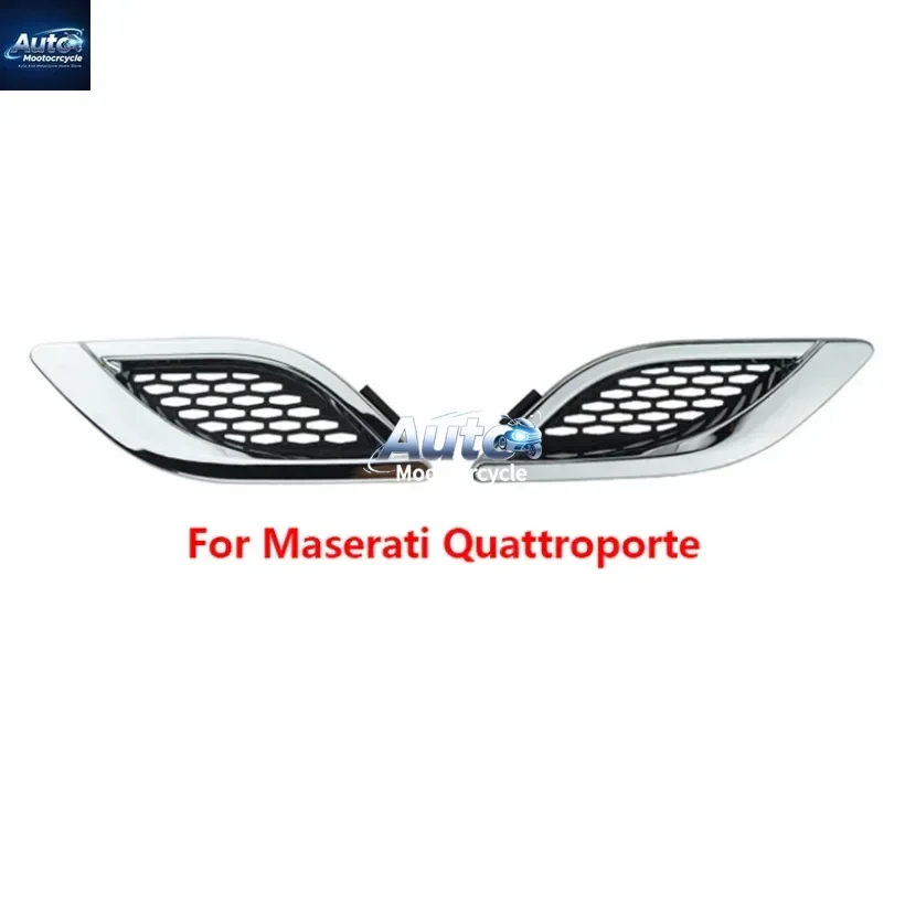 

Fit For Maserati Ghibli Levante Quattroporte GT Car Front Side Grille Air Intake Fender Vents Grill Auto Accessories NEW 1PC