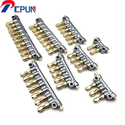 Distributore di alluminio a pistone olio A-4 /A-5/A-6/A-7/A-8/A-9/A-10/A-12 rapporto di resistenza 4mm filettatura distributore olio M8X1