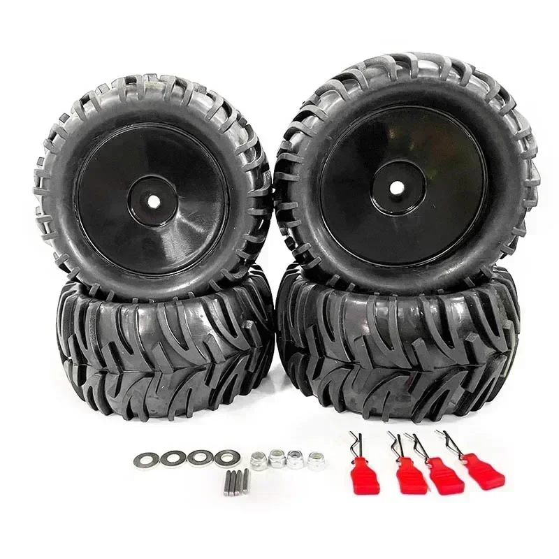Large Tires Widening Tires for 1/10 1/12 RC Cars WLtoys 144001 124019 124018 124017 124016 RC Car Upgrade Wheel Spare Parts view 5