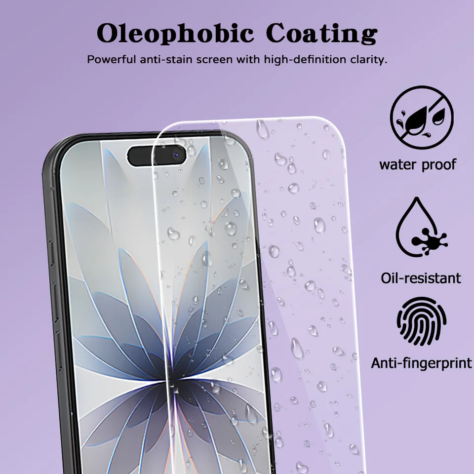 1-5 Piezas Protector de Pantalla de Vidrio Templado HD Transparente para Apple iPhone Fold Ultra 18 17 16 15 14 Pro Max Plus Dureza 9H Protector de Pantalla 3