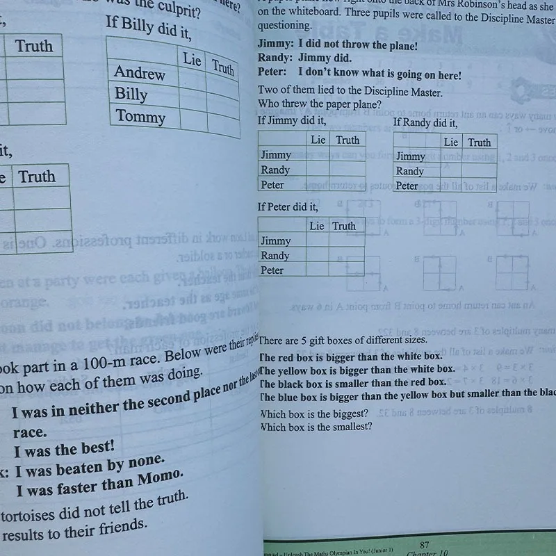 SAP Math Olympiad Book Set 6