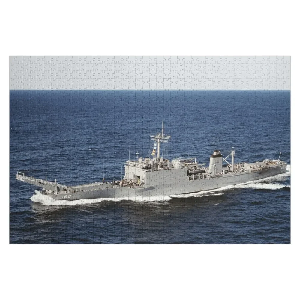 USS SAGINAW (LST-1188) SHIP'S STORE Jigsaw Puzzle Jigsaw Custom Custom Name Wood Custom Personalized Baby Toy Puzzle