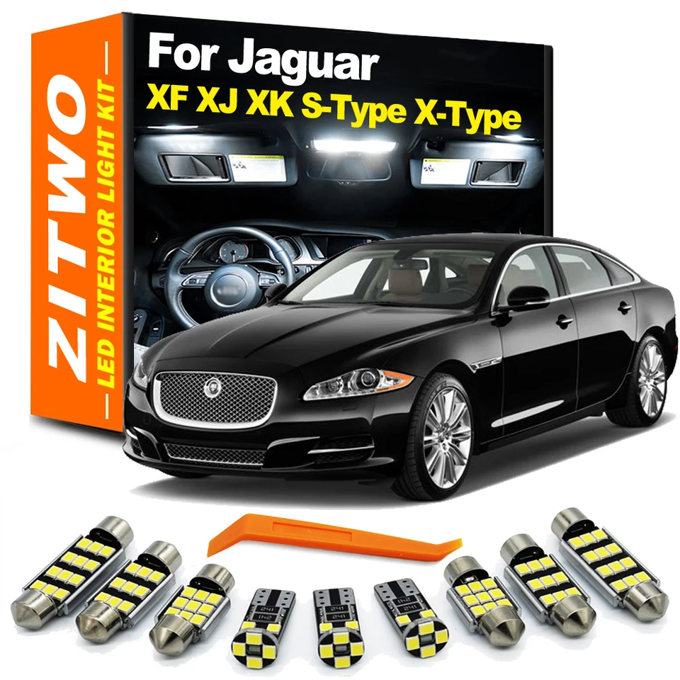 ZITWO LED Interior Light Kit For Jaguar XF XFR XJ XJ6 XJ8 XJ12 XJR