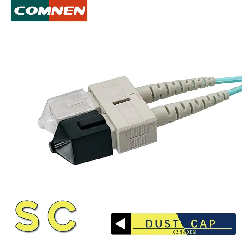 COMNEN SC Fiber Optic Dust Cap SC Connector Fiber Tool Cable Duster Protective Cap Cust Cover Network Plug Cover Optical Cat