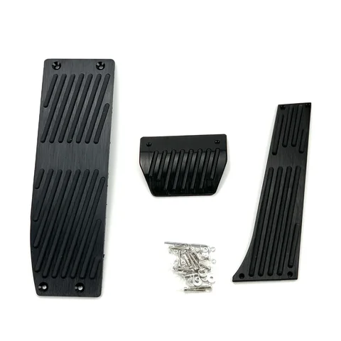 Несверляющиеся нескользящие накладки на педали акселератора, гальма, подставки для ног для BMW 1,3 серии X1 E39 E46 E87 E90 E91 E92, Стайлинг автомобиля