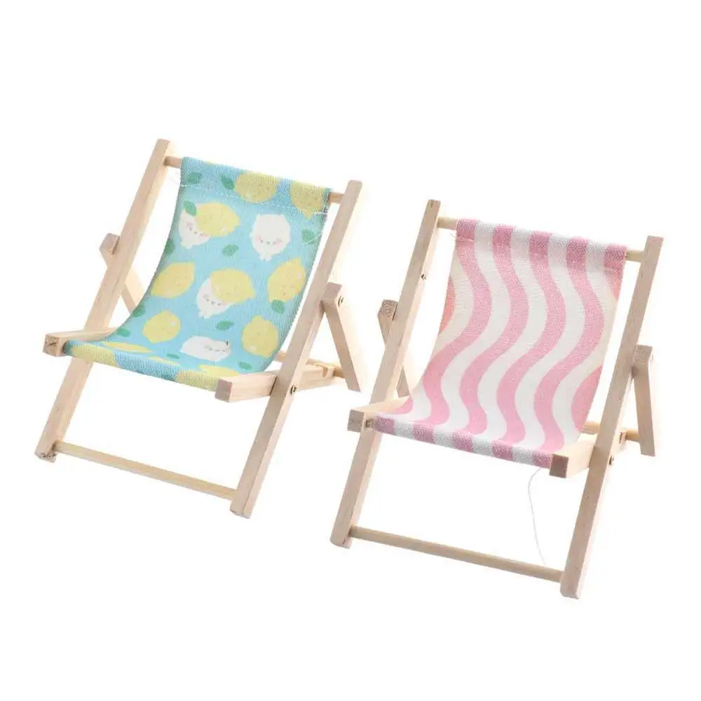 Beach Chair Shape Beach Chair Mobile Phone Bracket Multi-function Not Easy Deform Cellphone Stand Holder Stable Not Easy Fade