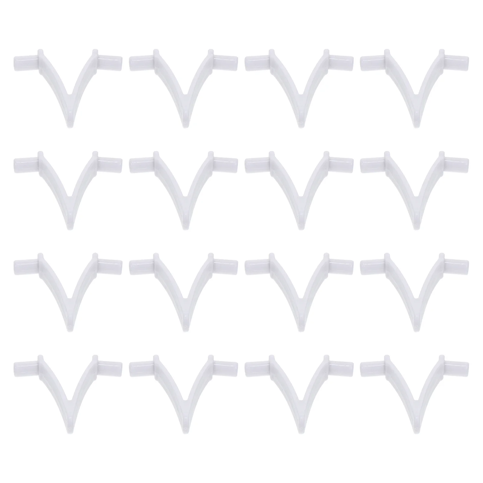 

24Pcs Pool V-Clips Practical V Shape Design for Vacuum Head Leaf Rake Accessories Pool Clip V Clip Leaf Rake Clips