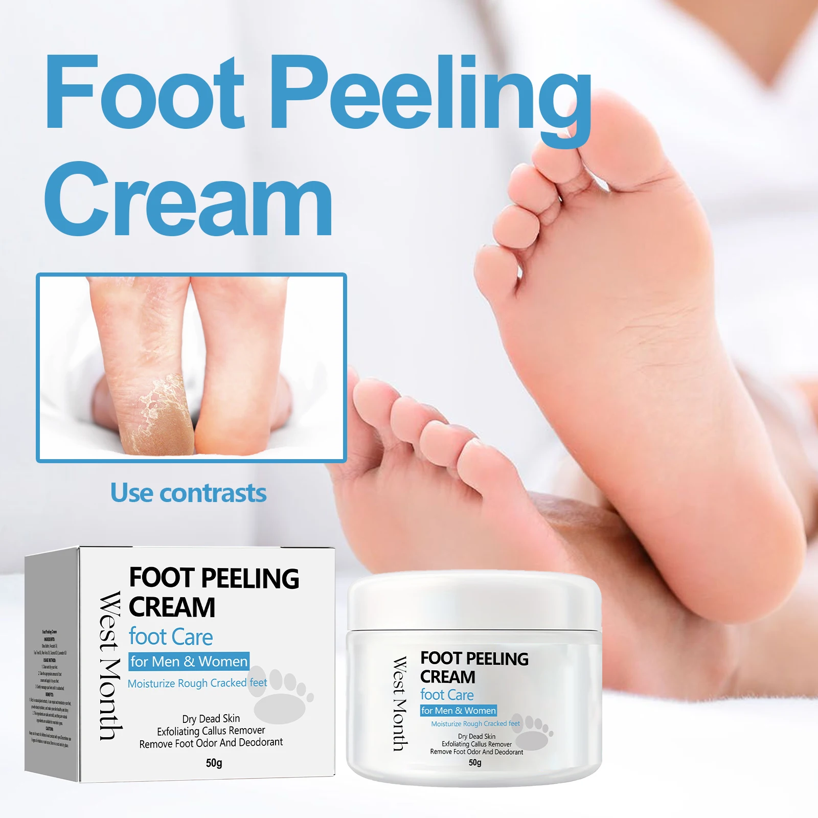 Anti Drying Crack Foot Cream Moisturizing Exfoliating Hand Feet Dead Skin Anti Peeling Repair Mask Foot Skin Care Products