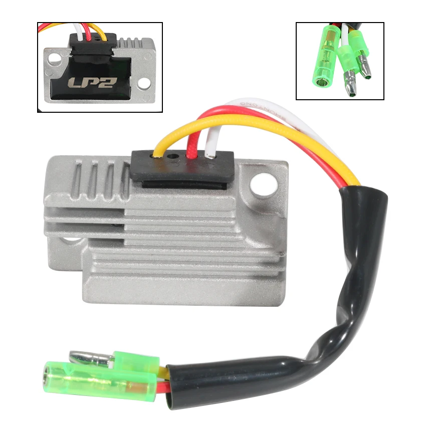Rectificador regulador de voltaje para motocicleta Yamaha YFM80 Badger 80 YFM100 Champ YFM80U Moto-4 80 OEM:55X-81960-90