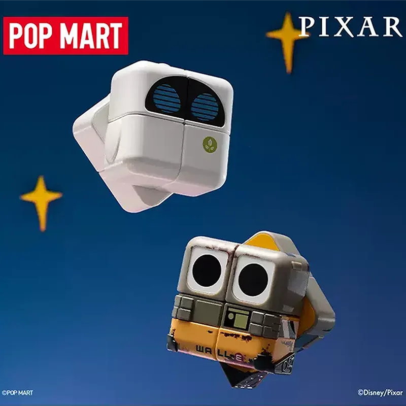 POP MART PIXAR POP CUBE CUBIEC Series Blind Box Mystery Box Toys Kawaii Ornaments Figurines Home Decor Desktop Model Dolls Gilrs view 2