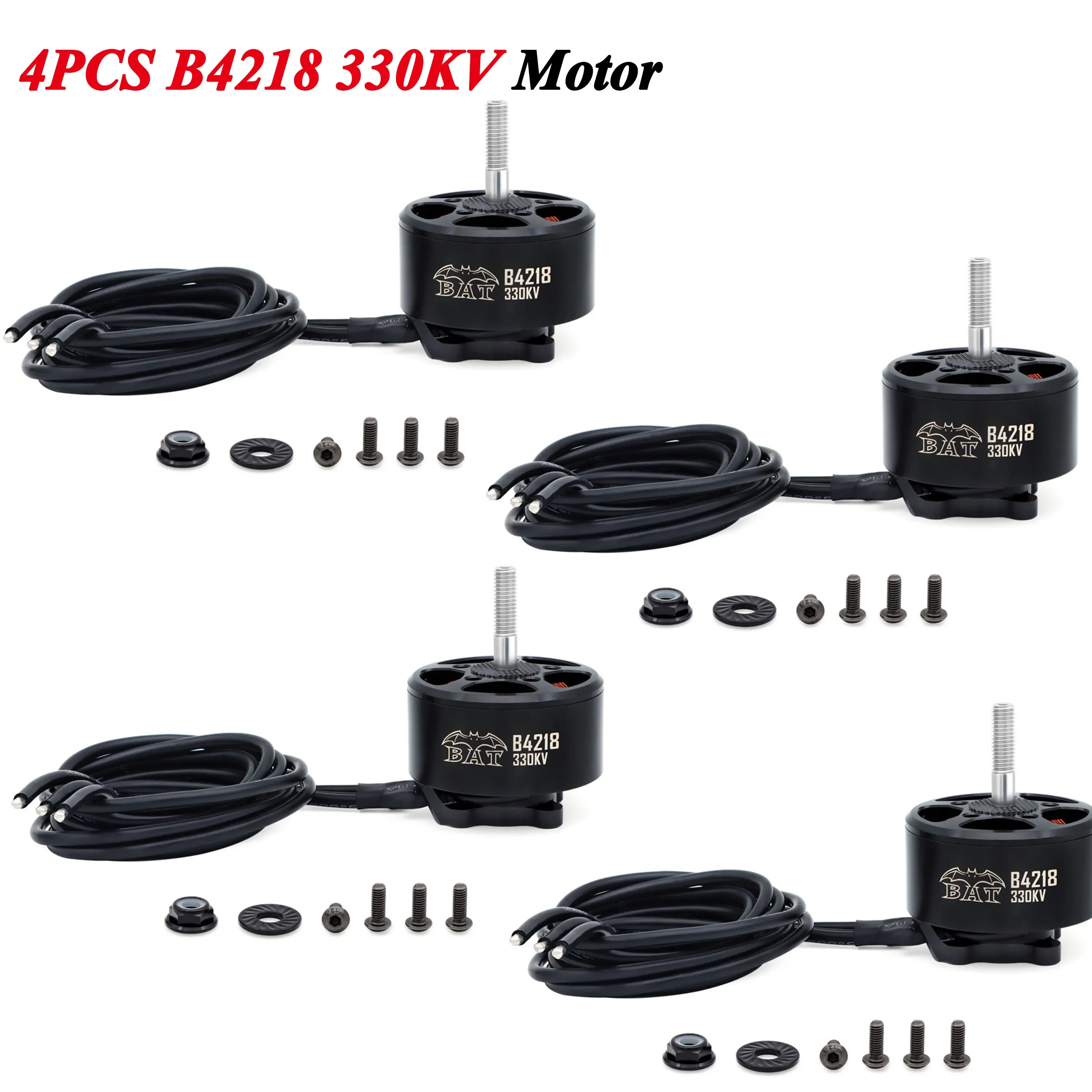 1/2/4PCS B4218 4218 Surpass Hobby 330KV 560KV FPV Brushless Motor