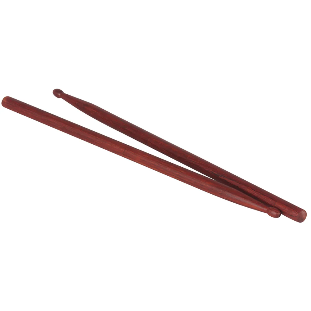 

Wooden Drum Sticks Jazz Universal Durable Stage Red Percussion Accessories Smooth Surface Comfortable Grip Round Shaft