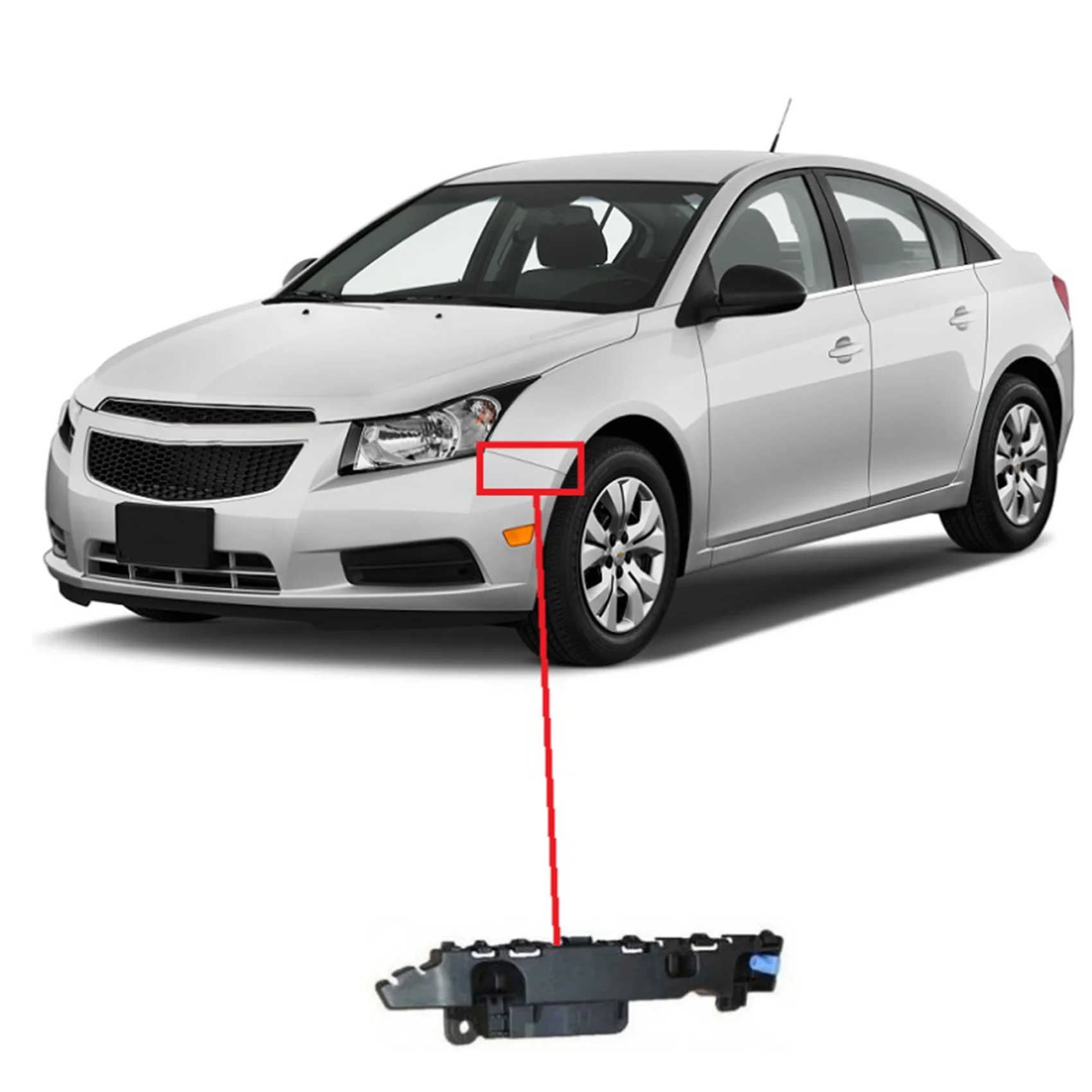

Front Bumper Mounting Bracket For Cruze 2009-2014 94826580 94826581