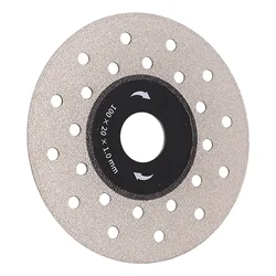 Disco de corte de losa de roca de 100mm, hoja de sierra de diamante, disco de molienda para piedra, vidrio, mármol, biselado, corte, herramientas de pulido, accesorio
