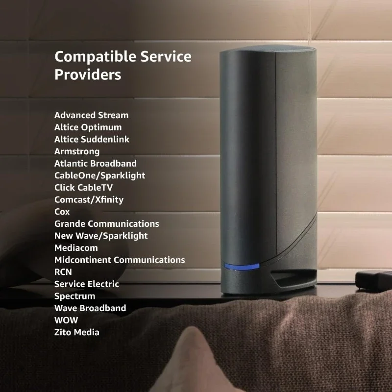 2025 hot sale (G34) - Cable Modem Router Combo - Fast DOCSIS 3.1 Gigabit WiFi 6 (AX3000)