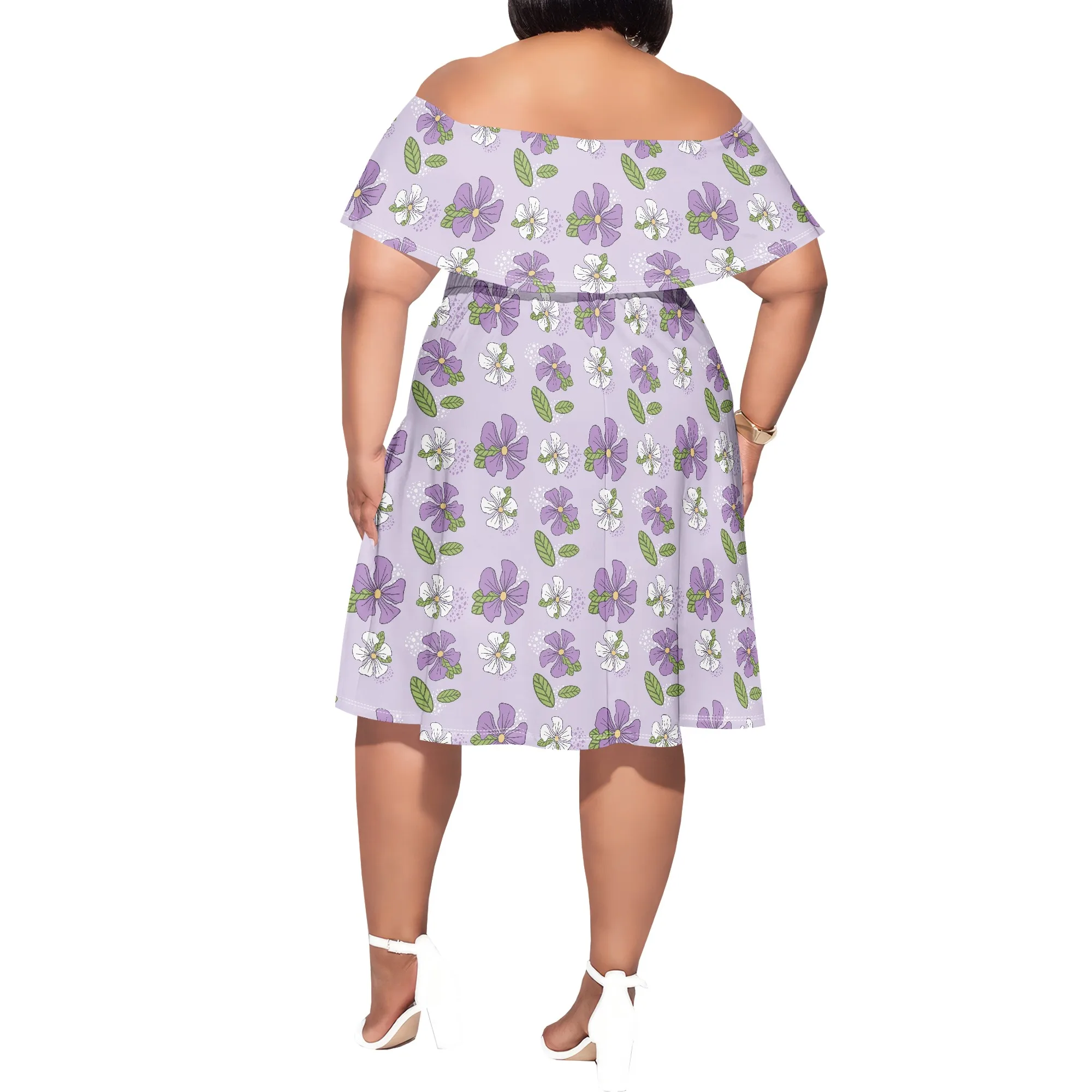 Рисунок 2 - Женское платье миди больших размеров