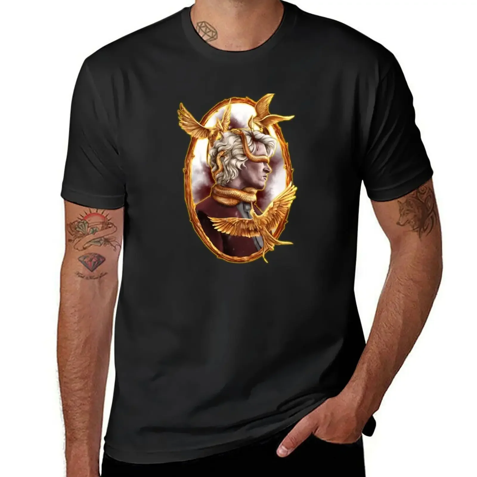 Coriolanus Snow I can fix him hunger games T-Shirt shirts graphic anime baggy shirts graphic t shirts plain white t men