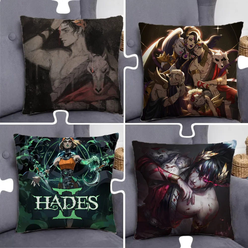 

Game H-Hades 2 Pillow Case Pillowcase Home Sofa Cushions Car Cushions Pillowcover Office Pillowshell Pillow