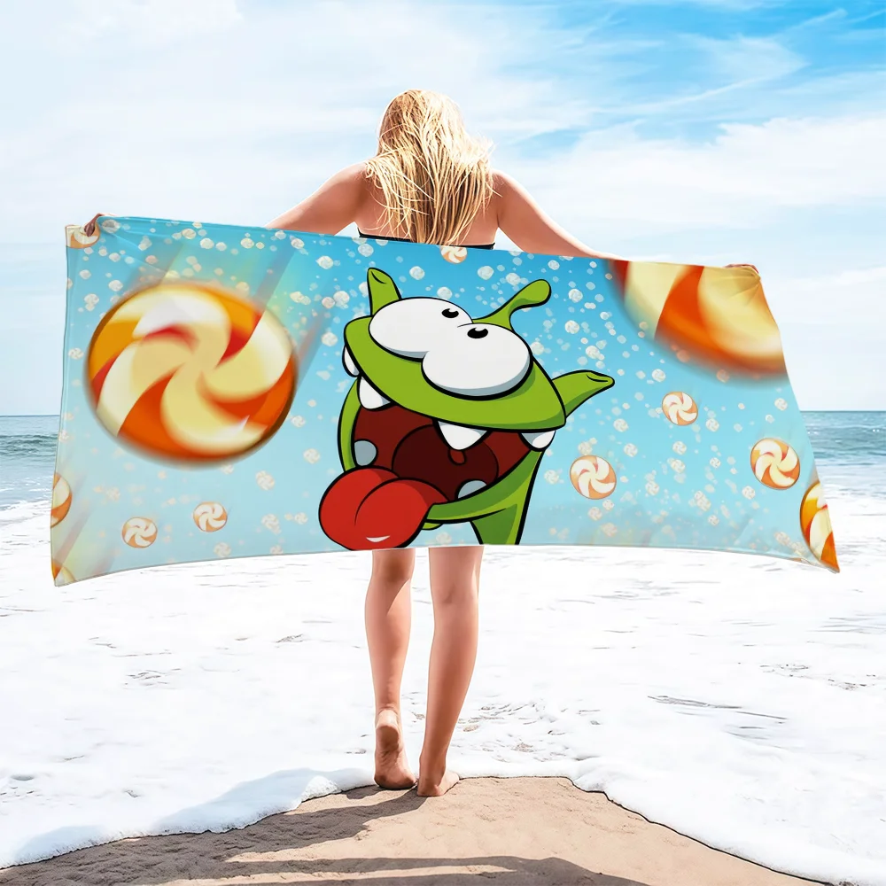 O-om أنيمي n-Nom منشفة هدية للسفر الصالة الرياضية ساونا السفر سبا دش التخييم سريعة الجافة الرياضة مناشف الشاطئ بركة لينة #4