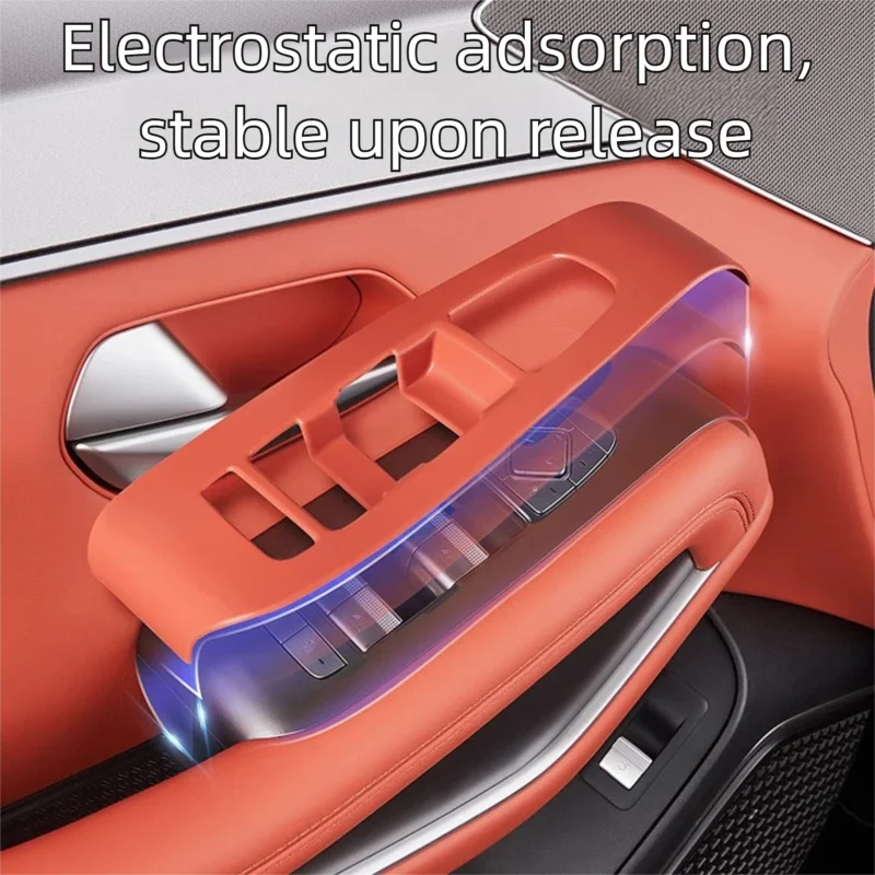 Car Window Lifting Panel Protective Mat For BYD Sealion 8 Atto 8 2025 2026 Silicone Auto Lift Panel Pads Parts