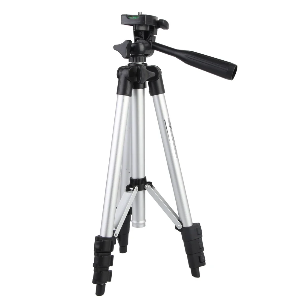 Universal Digital Camera Tripod Stand Lightweight 42.5in Video Filming Table Stand with Carry Bag Adjustable for Canon Panasonic