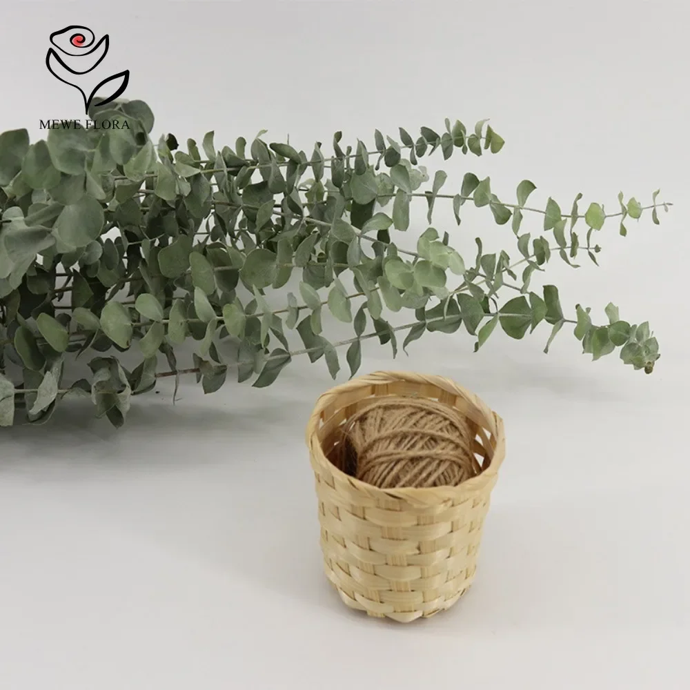 Preserved Eucalyptus Leaves Dried Green Plants Home Decoration Hanging Flowers Hotel Bathroom Flower Arrangement DIY Material