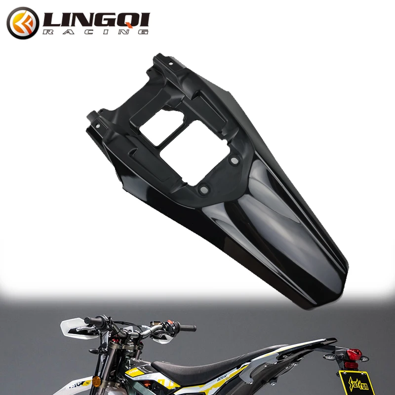 

LING QI Motorcycle Rear Fender Protector Rear Mudguards Fairing Kit For SURRON SUR RON Ultra Bee Dirt Bike Pit Bike