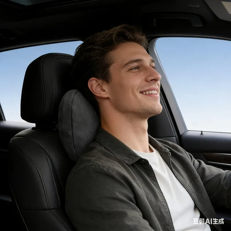 

Подголовник автомобиля и поддержка шеи/дизайн Maybach S-класса, мягкий регулируемый автомобильный подголовник и подушка для шеи