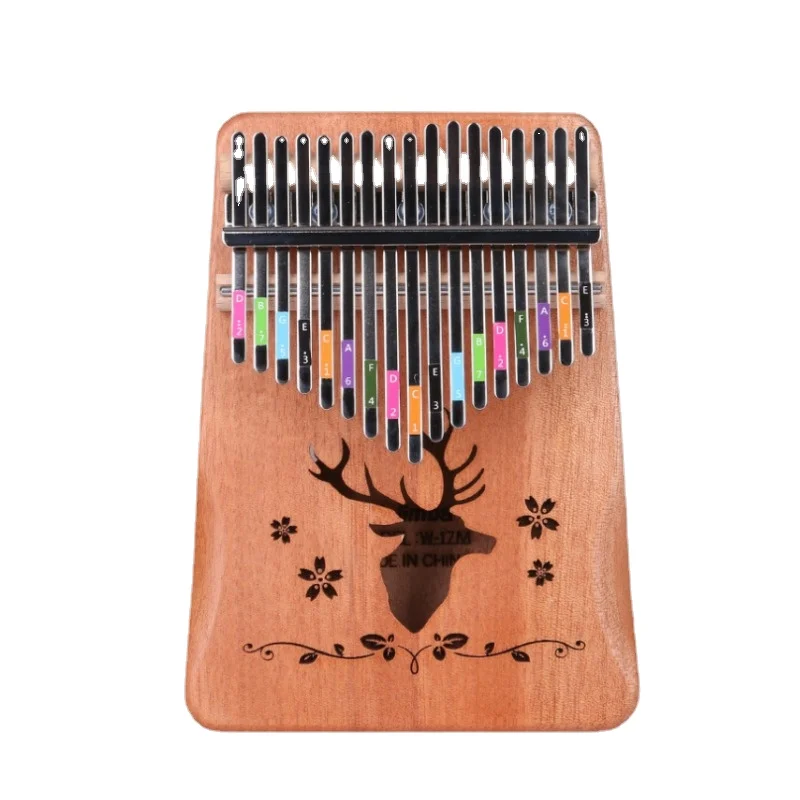 17 Key / 21 Key Kalimba Scale Sticker Thumb Finger Piano Key Note Stickers Tabs For Beginner Music Instrument Accessories