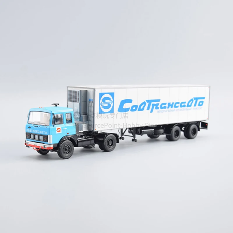 1:43 Scale Diecast Alloy Maz-5432 Heavy Duty 4x2 Trailer Toys Cars Model SSM1561 Classics Adult Souvenir Gifts Static Display