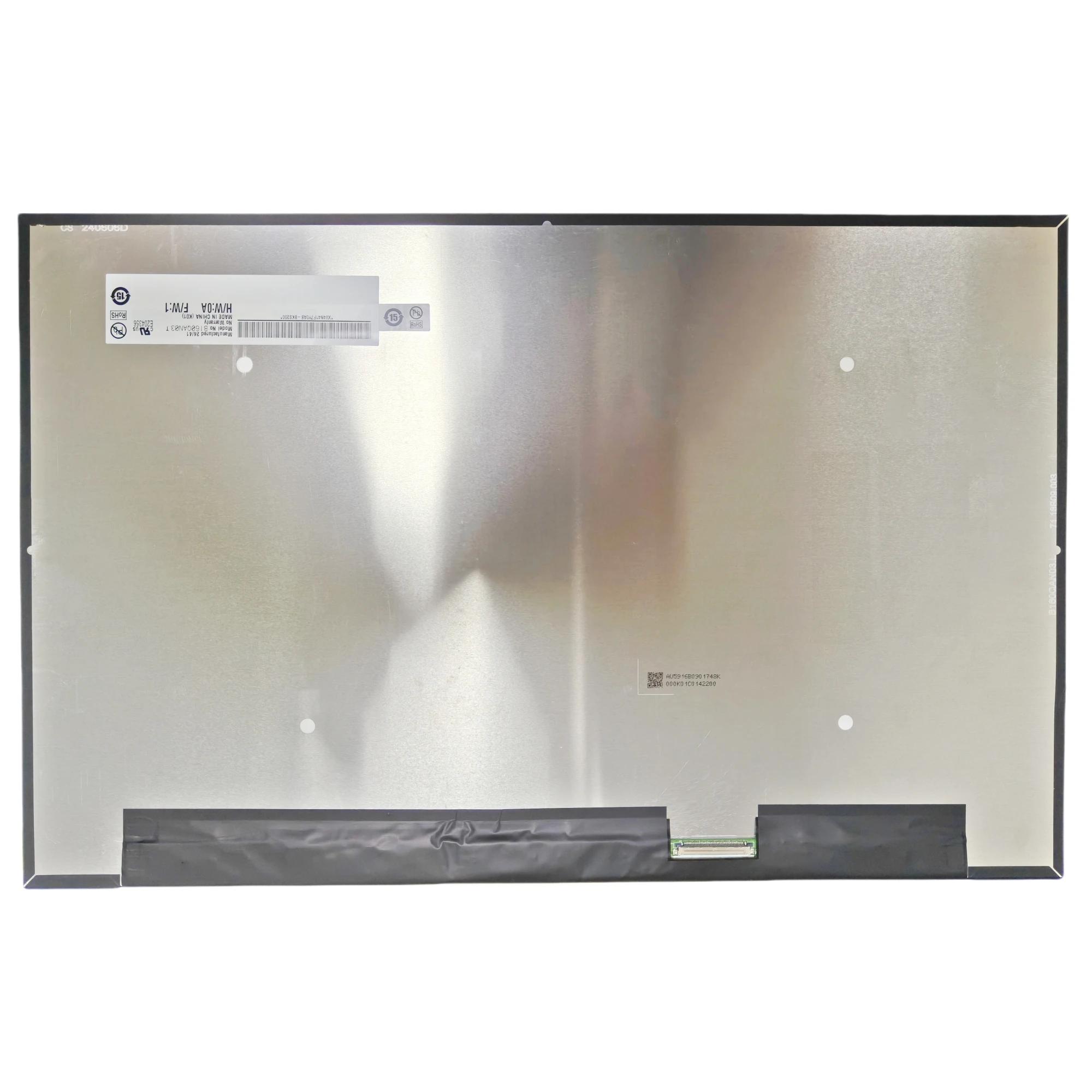 16.0'' B160QAN03.T Laptop LCD Screen Display Panel Matrix 2560X1600 IPS 40 Pins