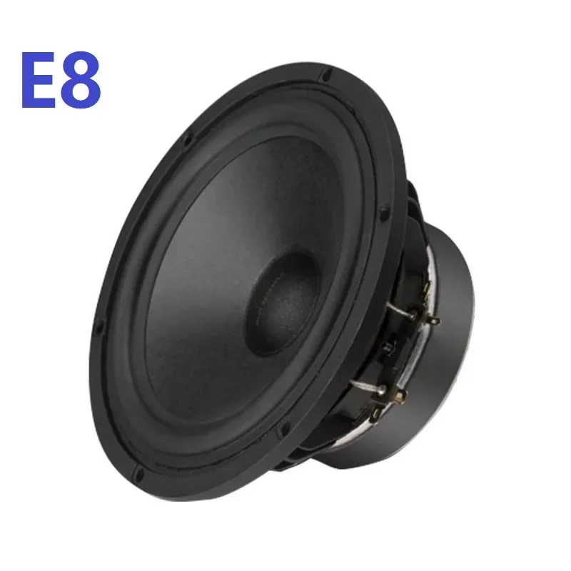 1 Pieces Original HiVi E8 8'' High Performance Subwoofer Speaker Driver Carbon Fiber Cone Aluminum Frame 8ohm/160W OD=215mm