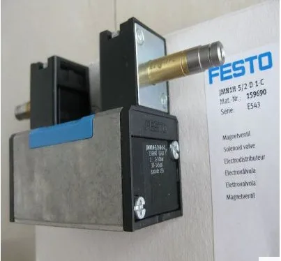 

Festo Double Electronically Controlled Solenoid Valve 151852 JMFH-5/2-D-2-C Is Available From Stock