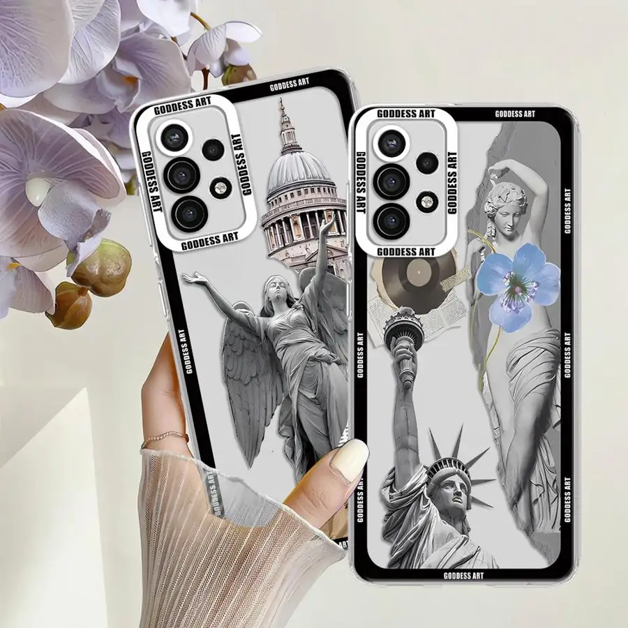 Freedom Is Like Aesthetic Art Clear Soft Case for Samsung Galaxy A72 A52 A32 A22 A23 A12 A21s A51 A71 4G A50 A31 Phone Cover