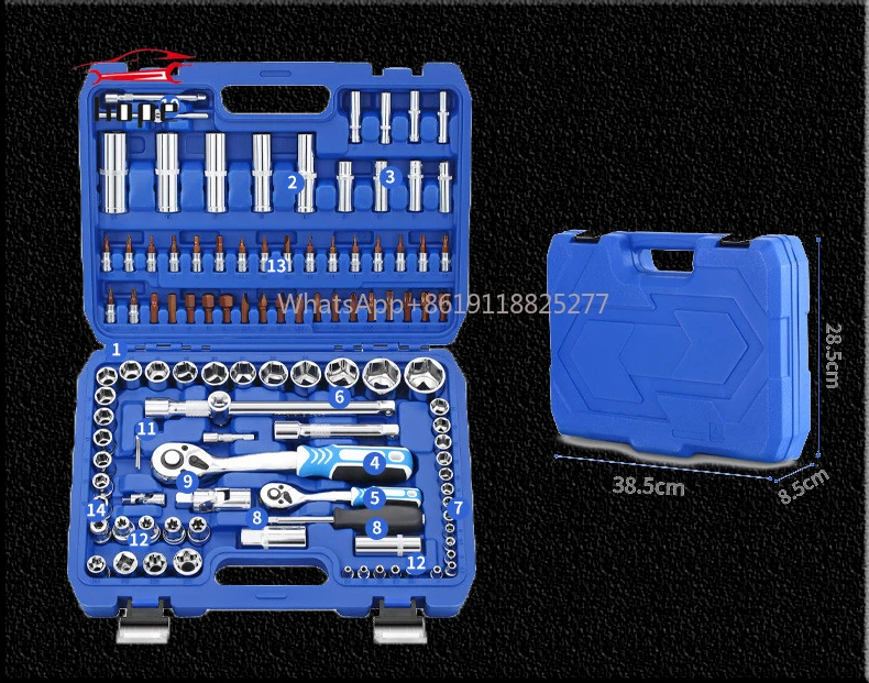 

Ini Stainless Steel Scratch Damage Repair Die-casting Manual Insulated Nut Screwdriver Drill Bit Car Engine Hardware Tool 108