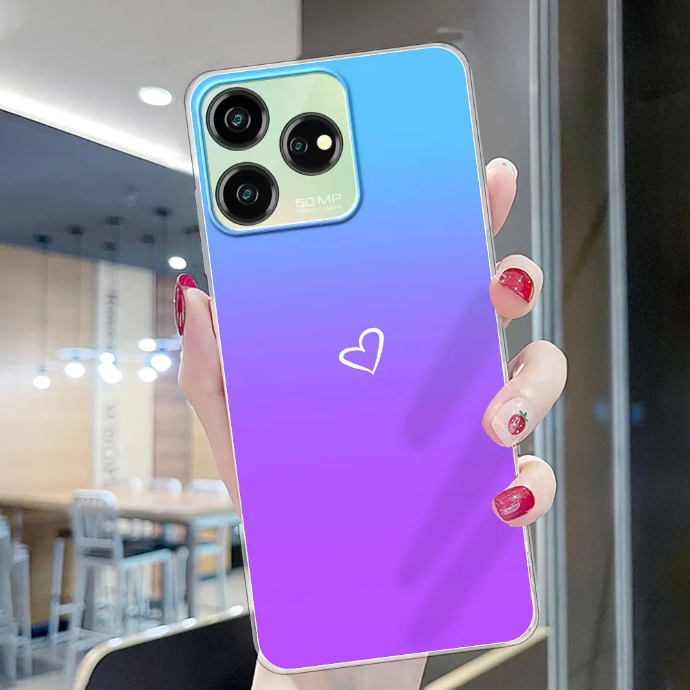 For ZTE Blade V50 Smart Case Phone Case For ZTE Blade V41 Smart Coque Soft Silicone Clear Case ZTE Blade V50 Smart Funda