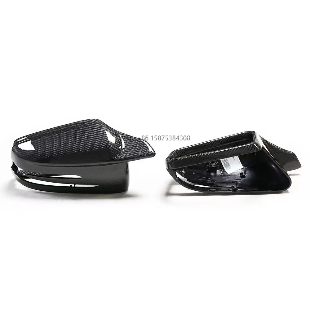 

M Style Carbon Fiber Side Mirror Cover for a B C E S GLA GLK Class W204 W207 W212 2007+ Car Mirror Cover