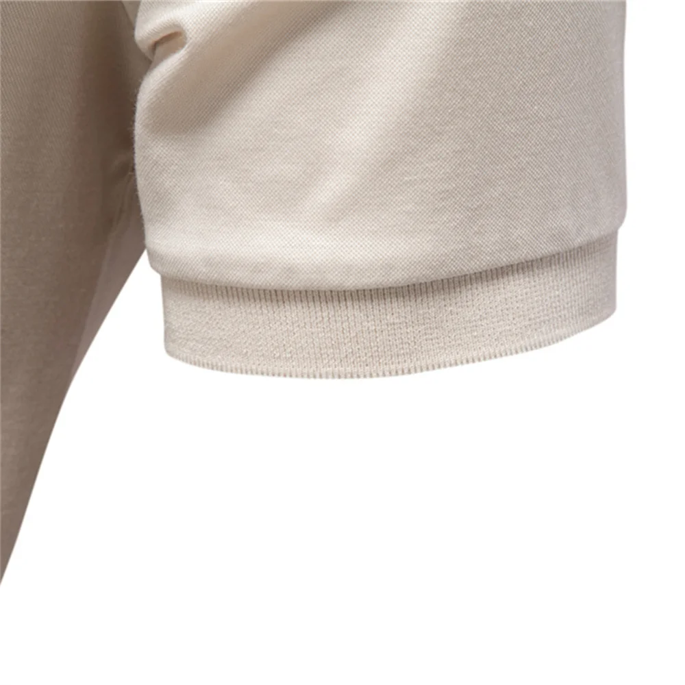Men's Breathable Silky Polo Shirt Solid Color Soft Skin-Friendly Casual Cool Old Money Style Male Polo Shirts