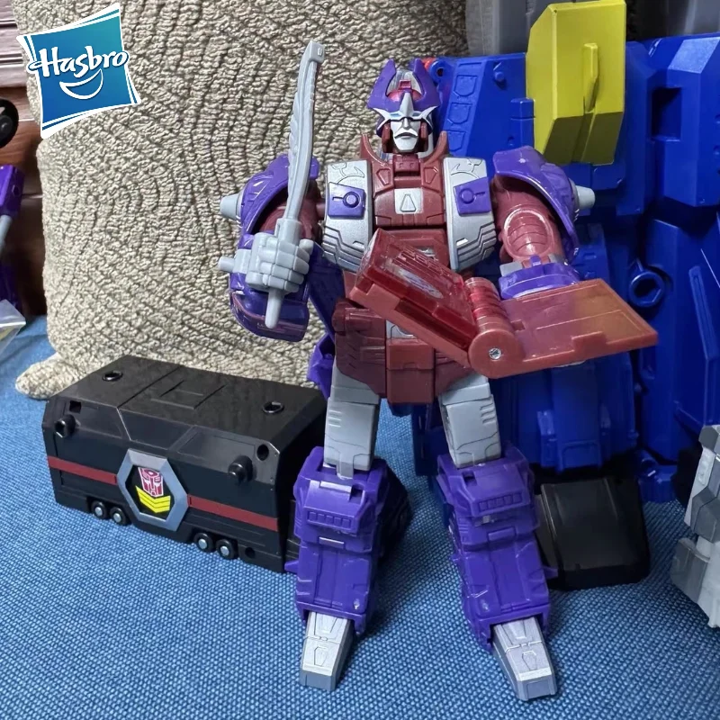 

【IN STOCK】Hasbro Transformable toys Age Of The Primes Voyager Alpha Trion Action Figure Robot Toy Collectibles Gift Hobbie