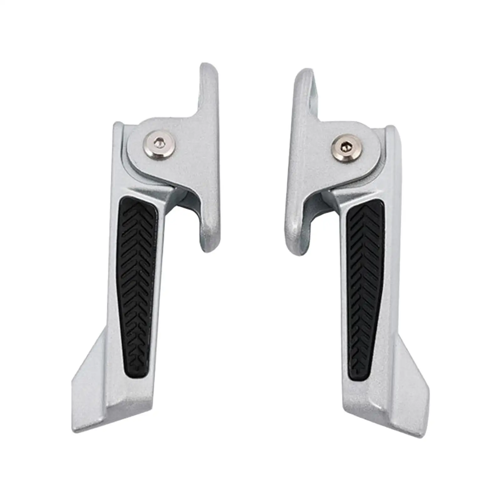 

2 шт., задние педали для мотоцикла, складные педали для электрического велосипеда, портативные профессиональные аксессуары для подножек для электронного велосипеда