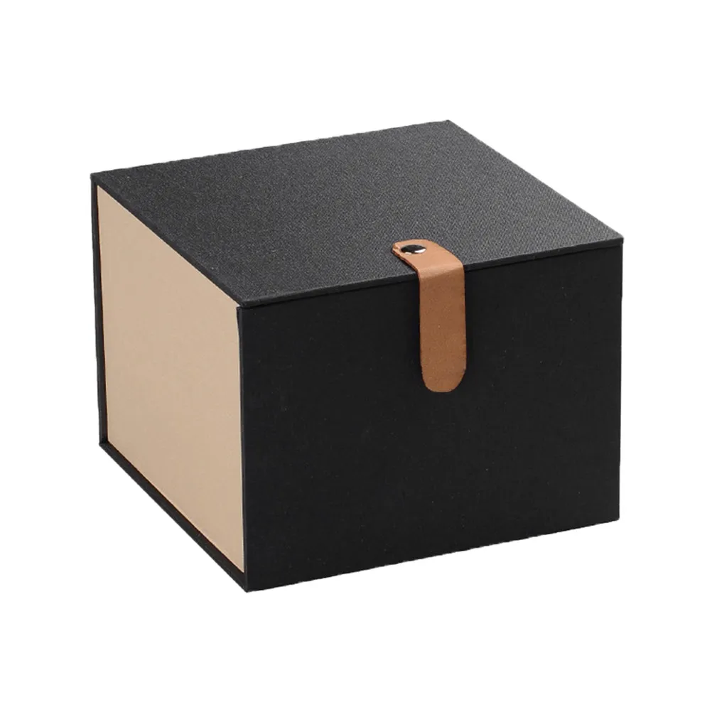 Elegant Cloth Tea Cup Packing Box Decorative Gift Storage Box for Teaware Chocolates Jewelry Protective Storage Holder